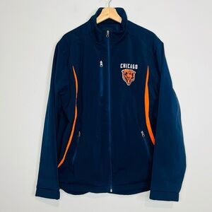 NFL Chicago Bears Navy Bomber Jacket Large
